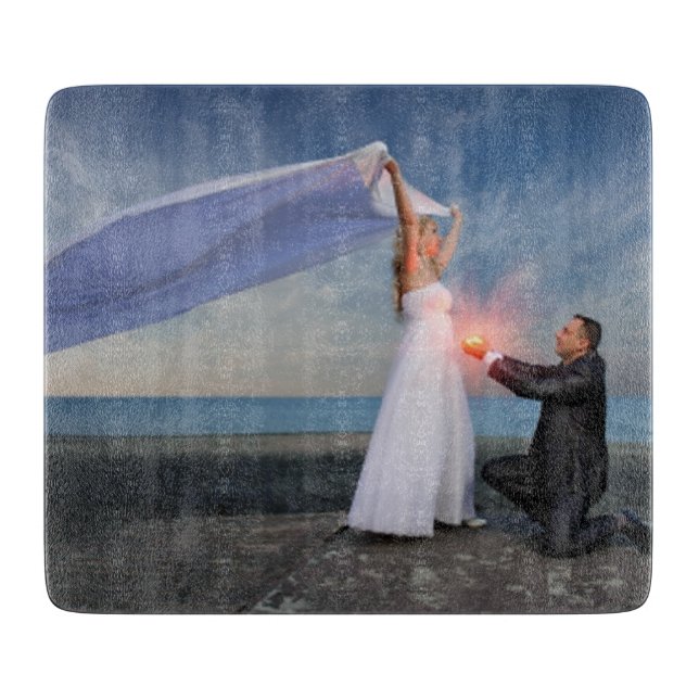 Skapa din egna beställnings- rektangelskärbräda (Framsidan)