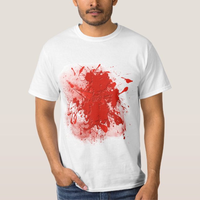Skapa din egna bröstkorgBursterHalloween dräkt T Shirt (Framsida)