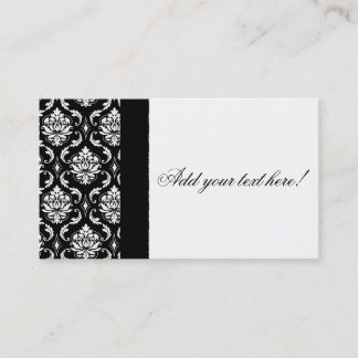 Skapa din egna damastast visitkort