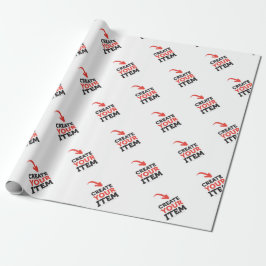 SKAPA-DIN-EGNA DIY Anpassade festmaterial Presentpapper