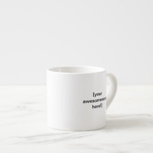 Skapa din egna enorma stora espressomugg! espressomugg