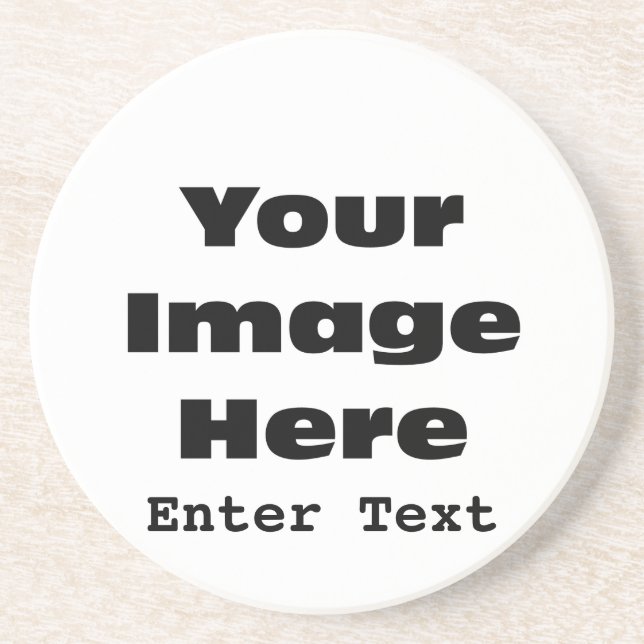 Skapa din egna gåvamall underlägg sandsten (Framsidan)