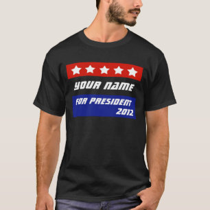 Skapa din egna patriotiska politiska Merchandise T Shirt