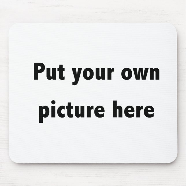 Skapa din egna personlig Mousepad Musmatta (Framsidan)