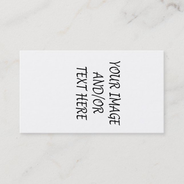 Skapa din egna visitkortlodrät visitkort (Framsida)