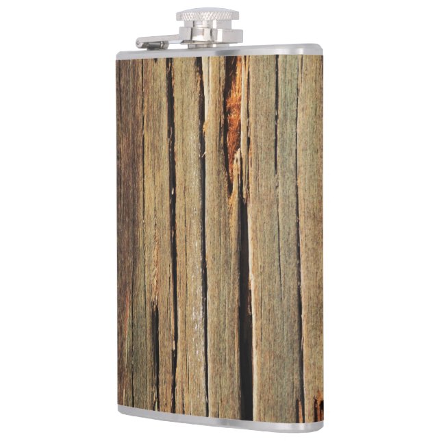 Skapa din Faux Rustic Wood-kolv Fickplunta (Vänster)