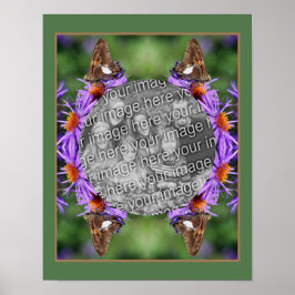Skapa din fotofjäder på Aster Flower Ram Poster