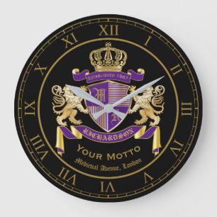 Skapa din lejona Emblem för den egna Stor Klocka