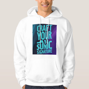 Skapa din ljudsignatur hoodie