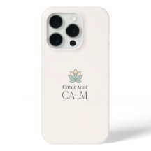 Skapa Din Lugn Minimal Motivations iPhone-fodral