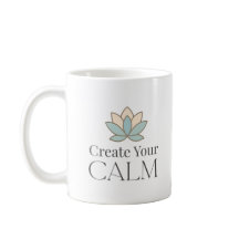 Skapa Din Lugn Minimal Motivationsmugg