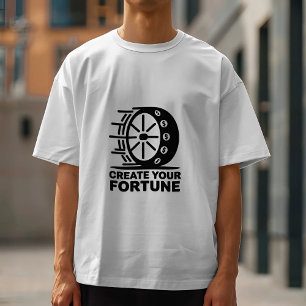 Skapa din lyckliga motivation t shirt