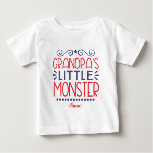 Skapa din morfars lilla monster t shirt