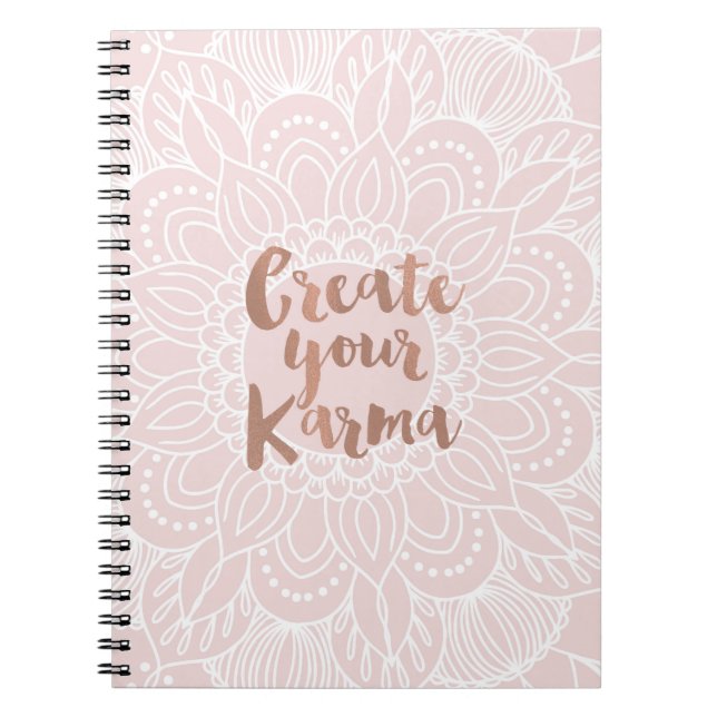 Skapa din Own Karma Anteckningsbok (Framsidan)