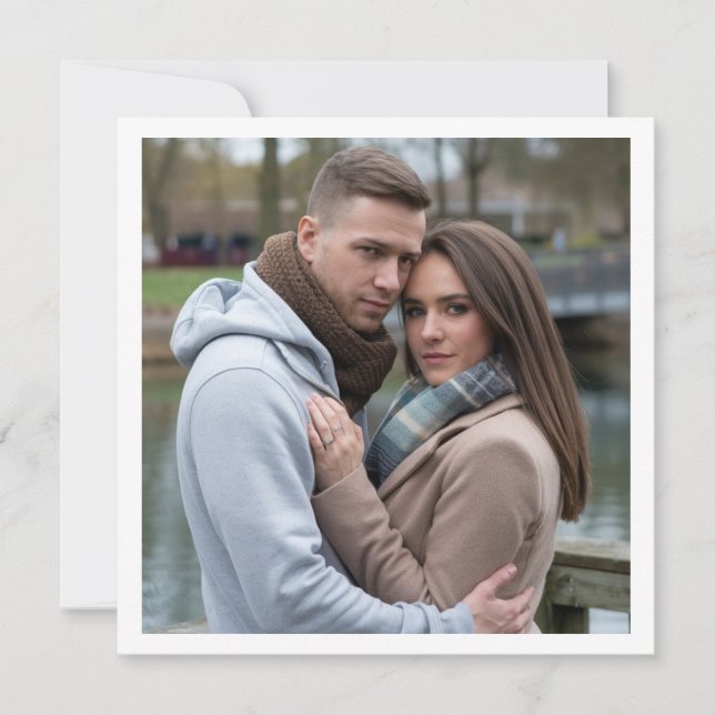 Skapa din Perfekt med en bildinbjudan Inbjudningar (Framsida)