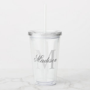 Skapa din Personlig Monogram Namn Take Away Mugg