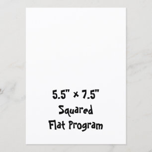 Skapa din personliga 5,5" x 7,5" kvadratiska platt program