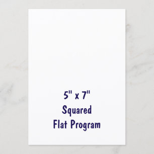Skapa din personliga 5" x 7" kvadratiska platta program