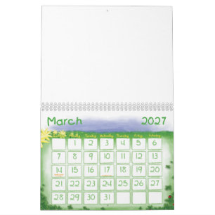 Skapa din personliga 8,5" L x 11" B Kalender