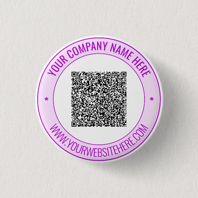 Skapa din QR-kod Kampanjknappar Mall Knapp (Framsida)
