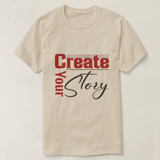 Skapa din story t-shirt (Design framsida)
