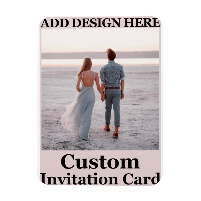 skapa din unika anpassade magnet (Vertikal)