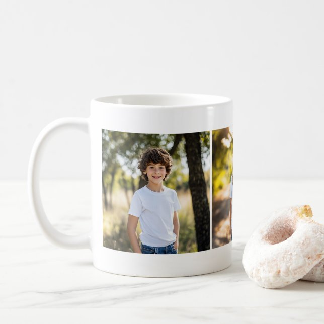 Skapa dina egna 3 Instagram-foton Kaffemugg (Med munk)