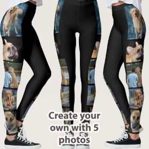 Skapa dina egna 5-foto DIY-mönstrade leggings