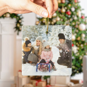 Skapa Dina Egna Anpassade Julbilder Julgransprydnad Keramik