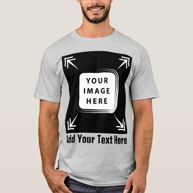 Skapa dina egna Anpassningsbar-Personliger T Shirt (Framsida)