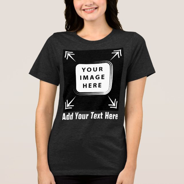 Skapa dina egna Anpassningsbar-Personliger T Shirt (Framsida)