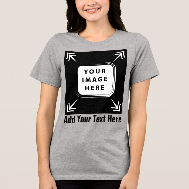 Skapa dina egna Anpassningsbar-Personliger T Shirt (Framsida)