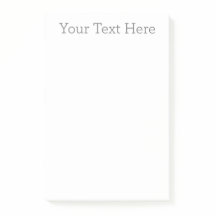 Skapa dina egna anteckningar om 4" x 6" efter det