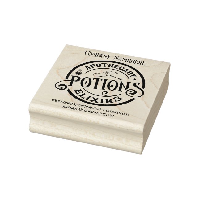 Skapa Dina Egna Apoteks Potions Elixirer Stämpel (Stämpel)