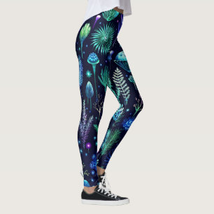 Skapa Dina Egna Eteriska Vårvildblommor Leggings