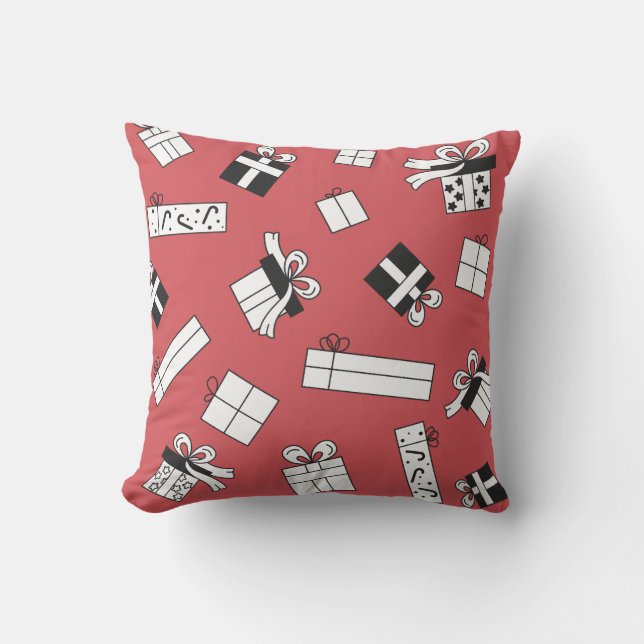 Skapa dina egna Färg Choice Gift-boxar Kudde (Framsida)