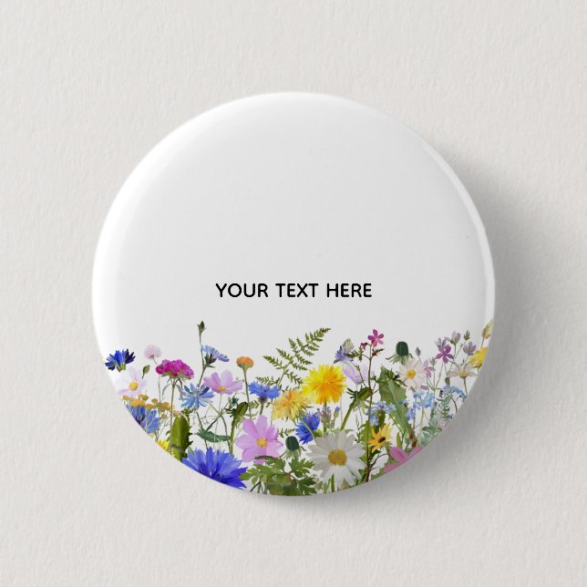 Skapa Dina Egna Färgrika Blommor  Knapp (Framsida)