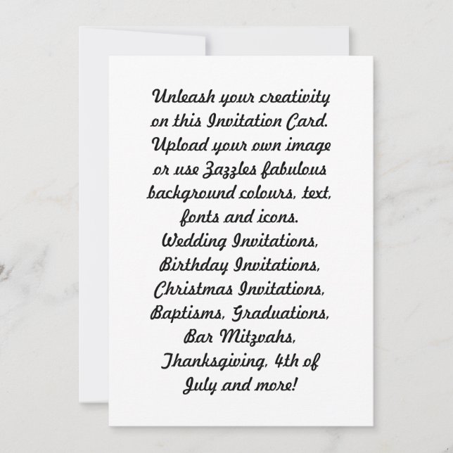 Skapa dina egna firandeannonser/ inbjudningar (Framsida)