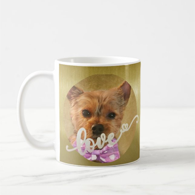 Skapa dina egna foton för Loving Pet 2   Kaffemugg (Vänster)