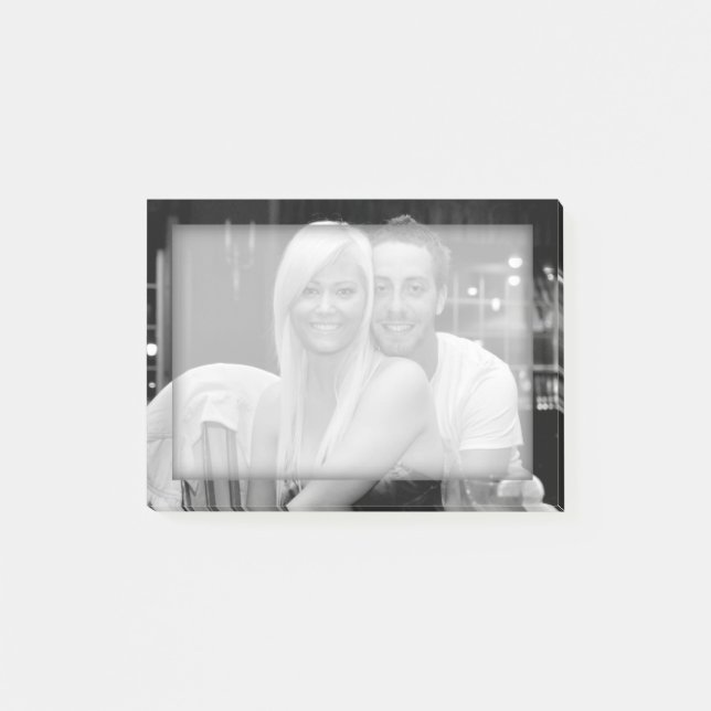 Skapa dina egna foton som ska överföras efter det  post-it block (Framsida)