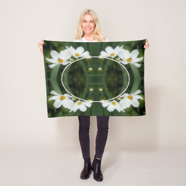 Skapa dina egna fotosomosblommor och Bin Ram Fleecefilt (På plats)