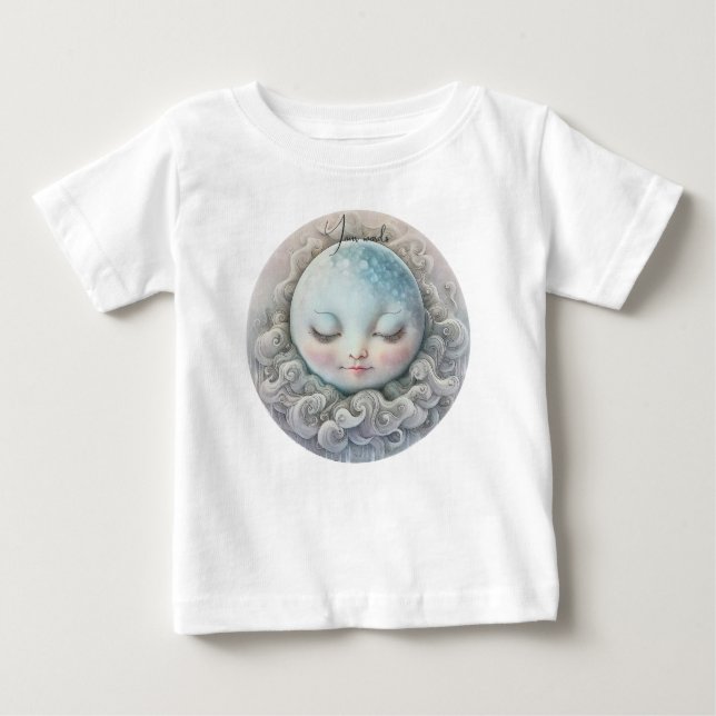 Skapa Dina Egna Fredliga Månar i Moln T Shirt (Framsida)