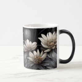 Skapa dina egna Golden Gothic Flowers Magisk Mugg
