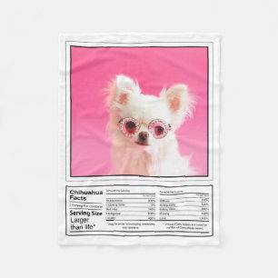 Skapa Dina Egna Hundrasfakta Chihuahua Husdjur Fleecefilt