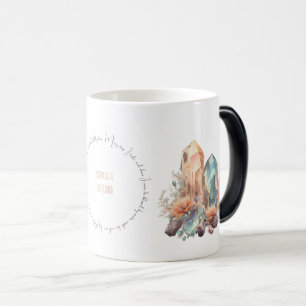 Skapa dina egna Iridescent Crystals Magisk Mugg