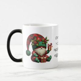 Skapa Dina Egna Julplaid Gnome Pyjamas Magisk Mugg
