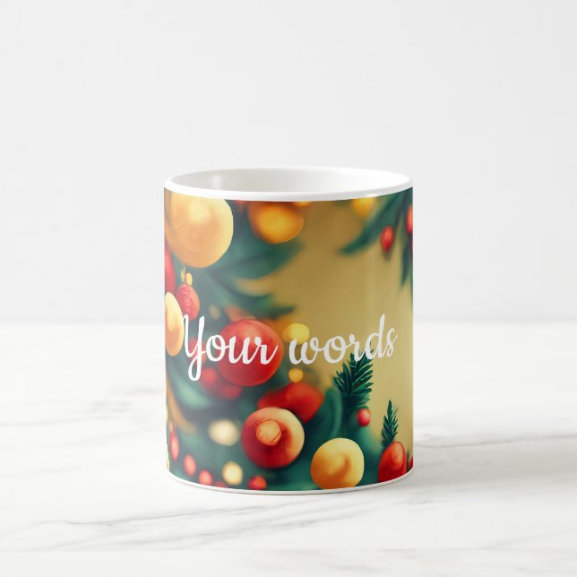 Skapa dina egna julprydnader magisk mugg (Center)