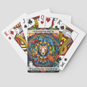 Skapa dina egna jungeldjur casinokort