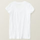 Bella+Canvas Jersey T-tröja med V-ringning för kvinnor (Design baksida)