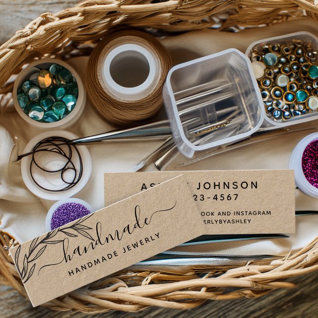 Skapa Dina Egna Lagerblad Grönska Mini Visitkort (Create Your Own Laurel Leaves Greenery Mini Business Card)